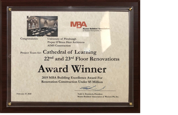 MBA Award